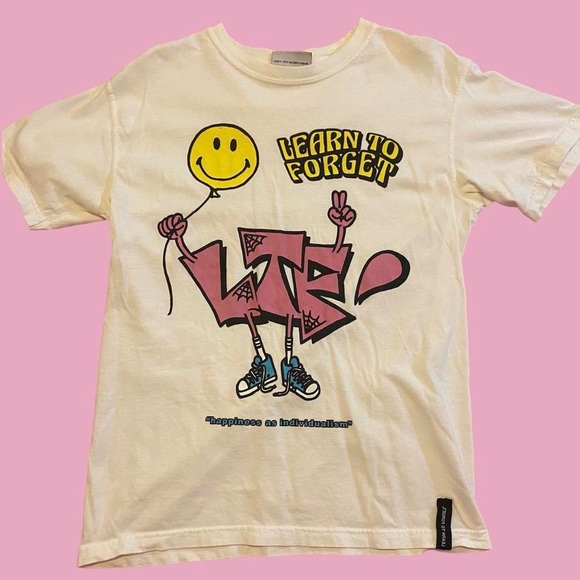 cute "Learn to forget" graphic tee - Picture 1 of 3